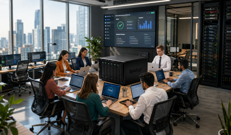 การแชร์ไฟล์และการปกป้องข้อมูลระดับองค์กรด้วยระบบ Synology NAS