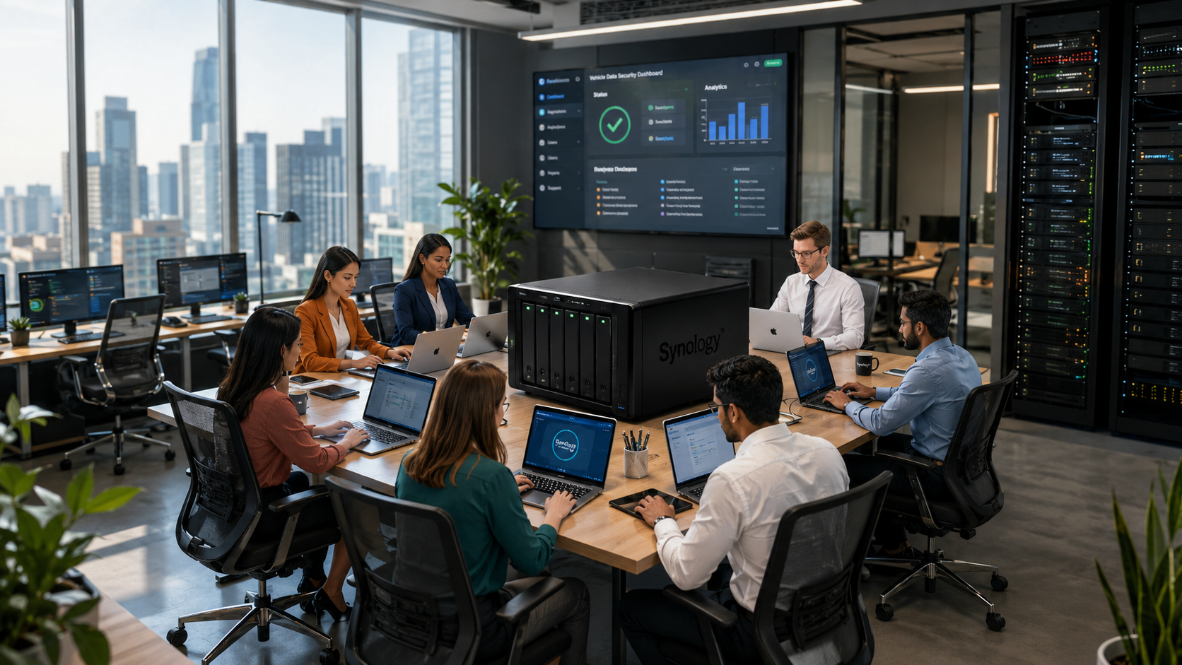 Synology NAS สำหรับแชร์ไฟล์และสำรองข้อมูลในองค์กร