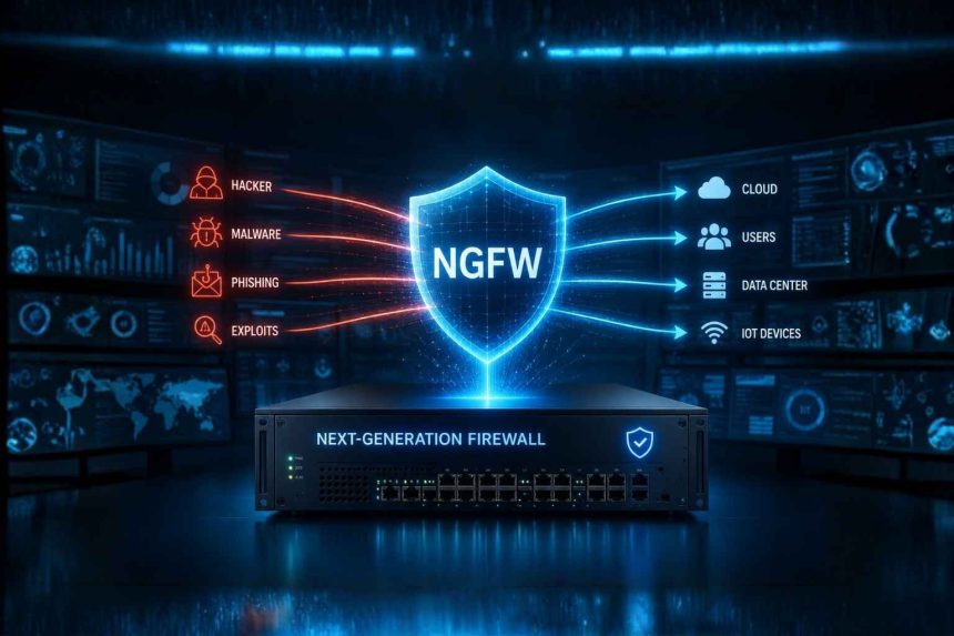 ออกแบบและติดตั้งระบบ Next-Generation Firewall (NGFW) สำหรับองค์กร